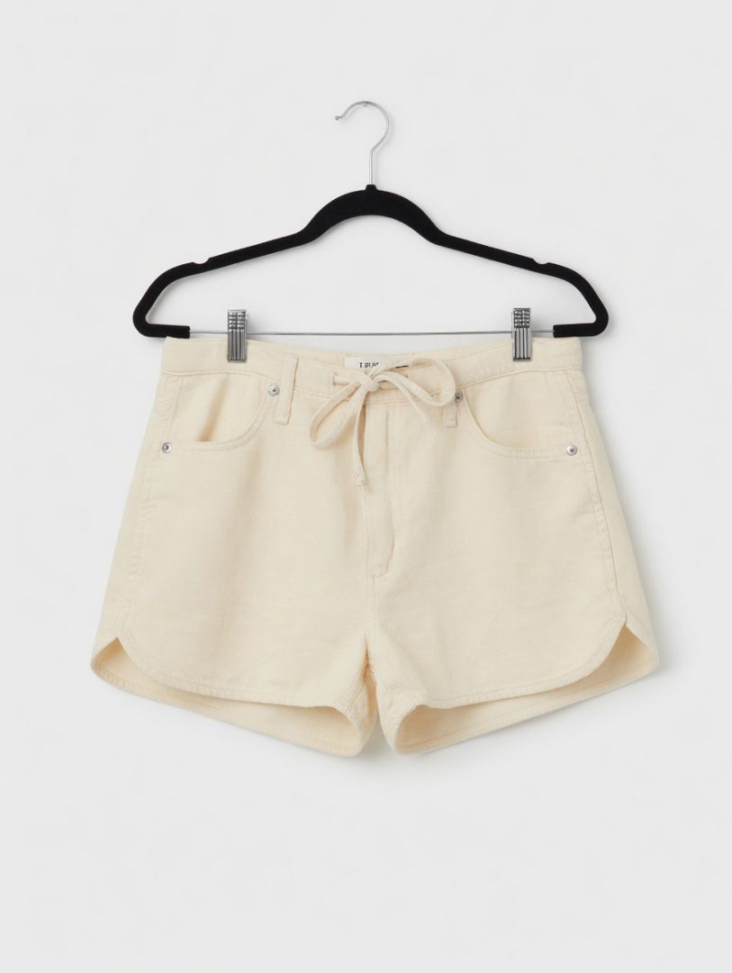 Rag & Bone Cream Shorts