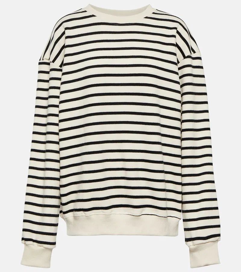THE FRANKIE SHOP Striped Crewneck