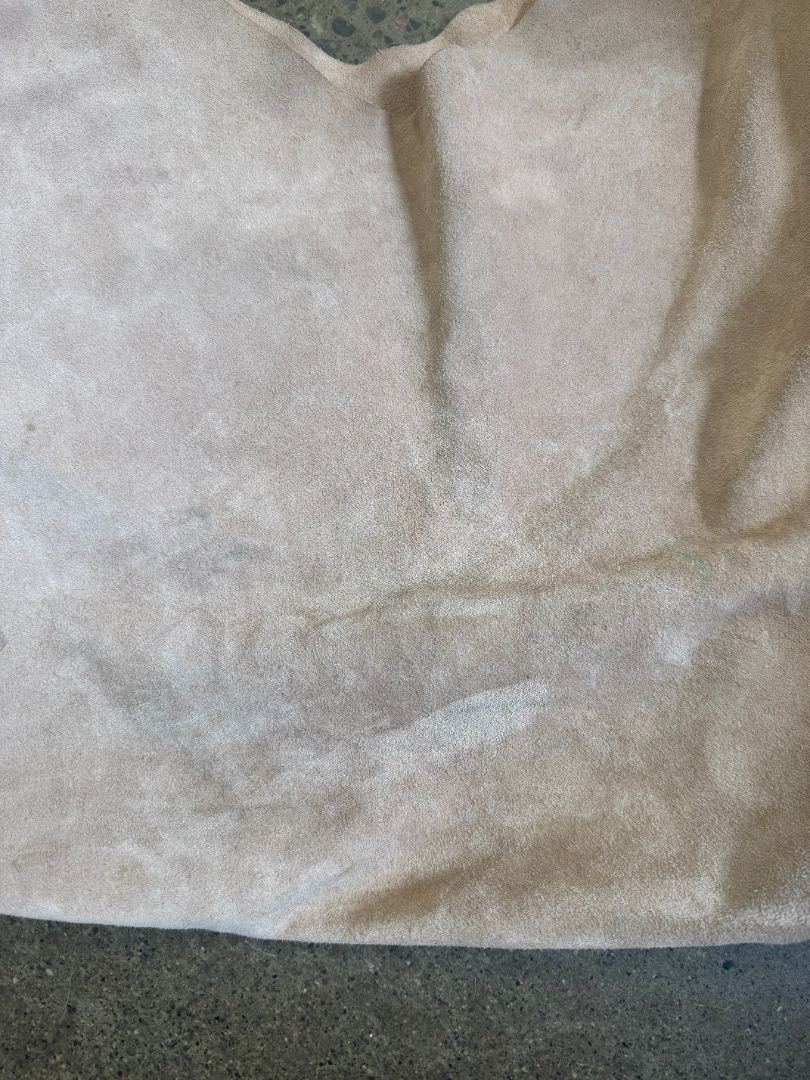 THE ROW suede bindle bag with pouch inside (no tags, logo, and black marks on suede)