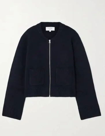 La Ligne wool & cashmere blend zip-up