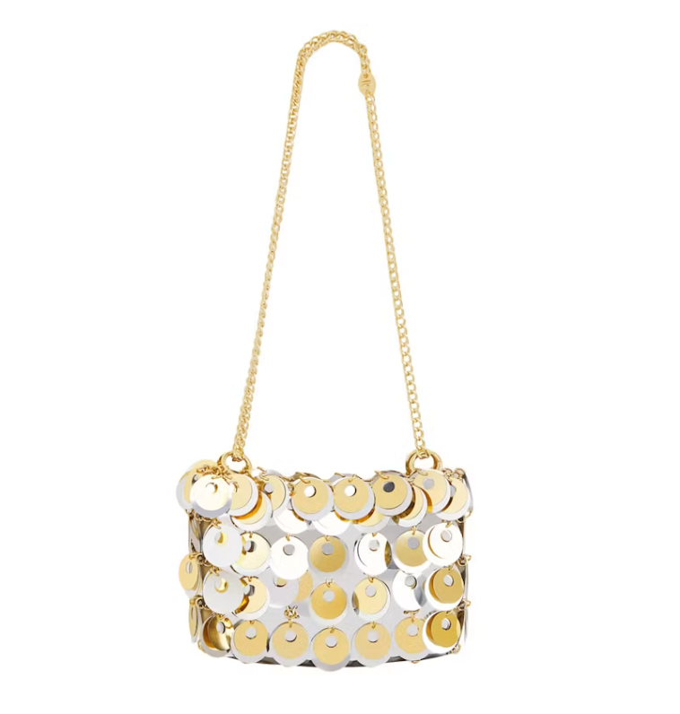 Rabanne H&M Disc-Embellished Shoulder Bag