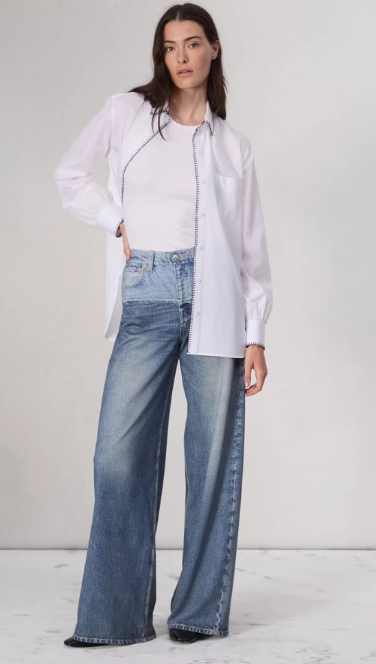 Rag & Bone Miramar Sofie Wide-Leg Pant, 27