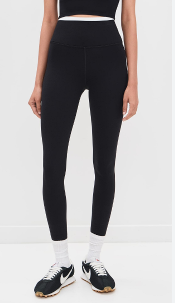 splits59 black leggings & bra set