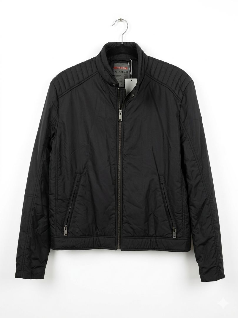 Prada Nylon Zip Up Jacket (men's)