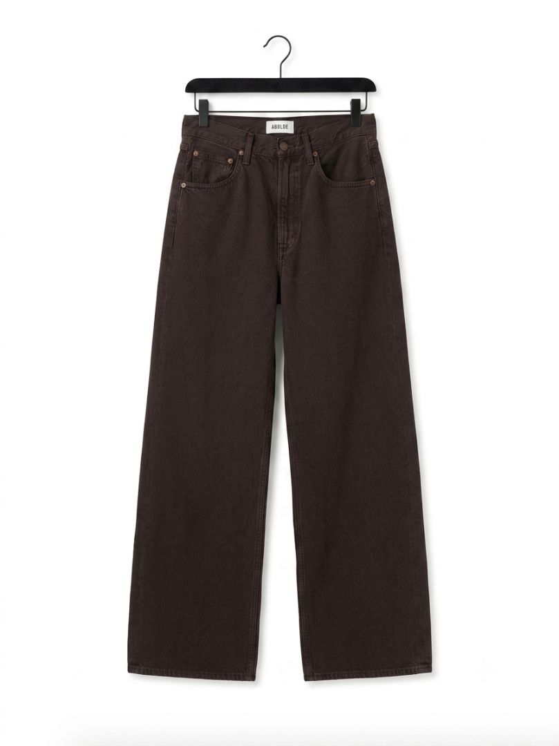 AGOLDE Low Curve Jeans in Brown