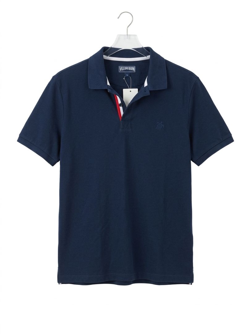 Vilberquin Blue Polo T shirt (men's)