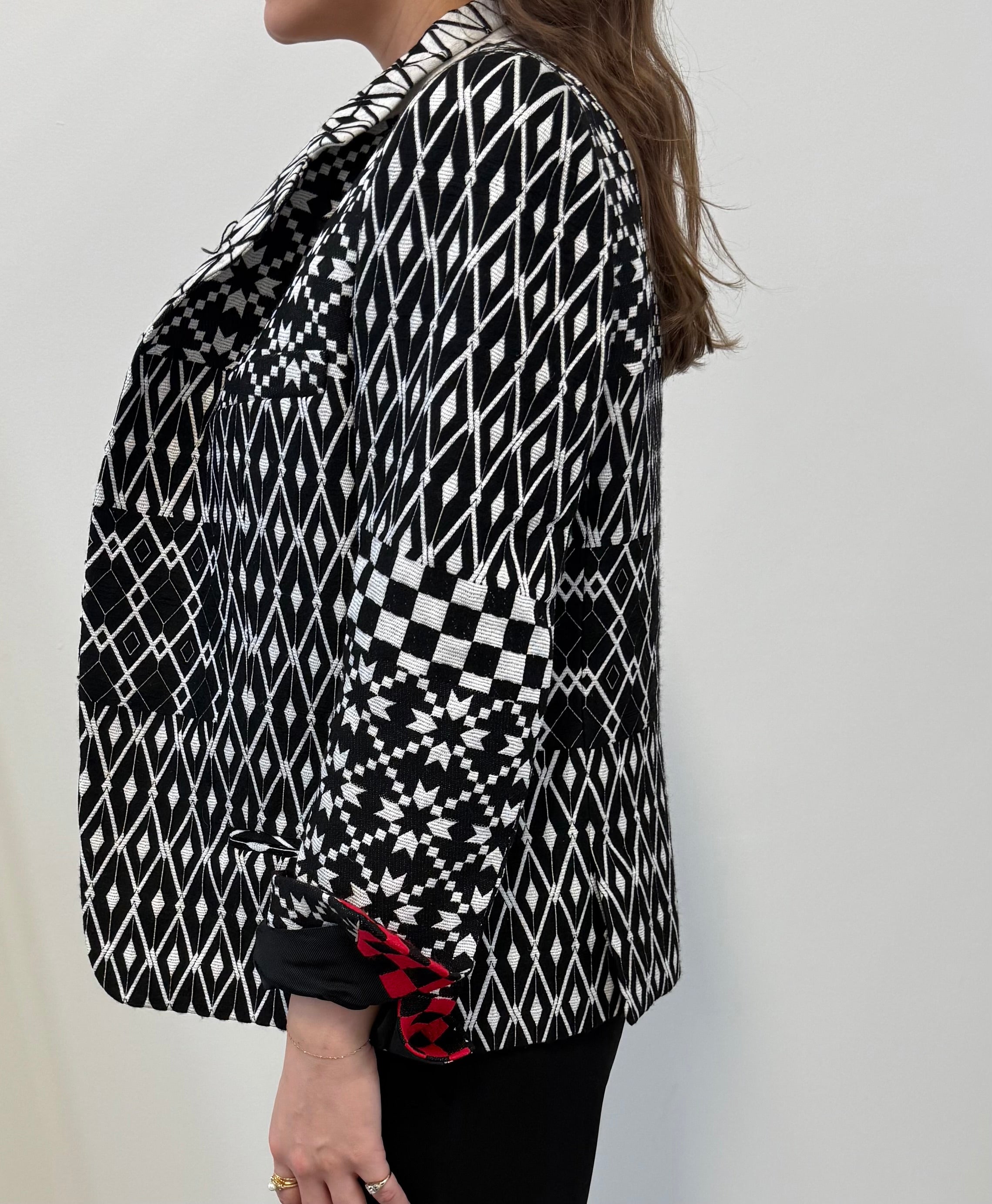 Haider Ackermann - Patterned Blazer