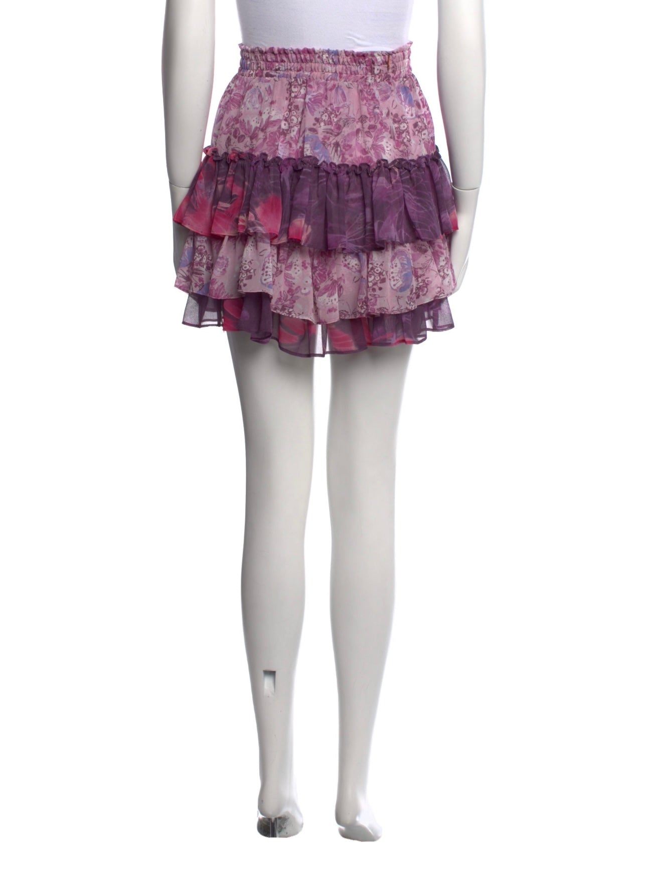 MISA Los Angeles - Floral Print Skirt