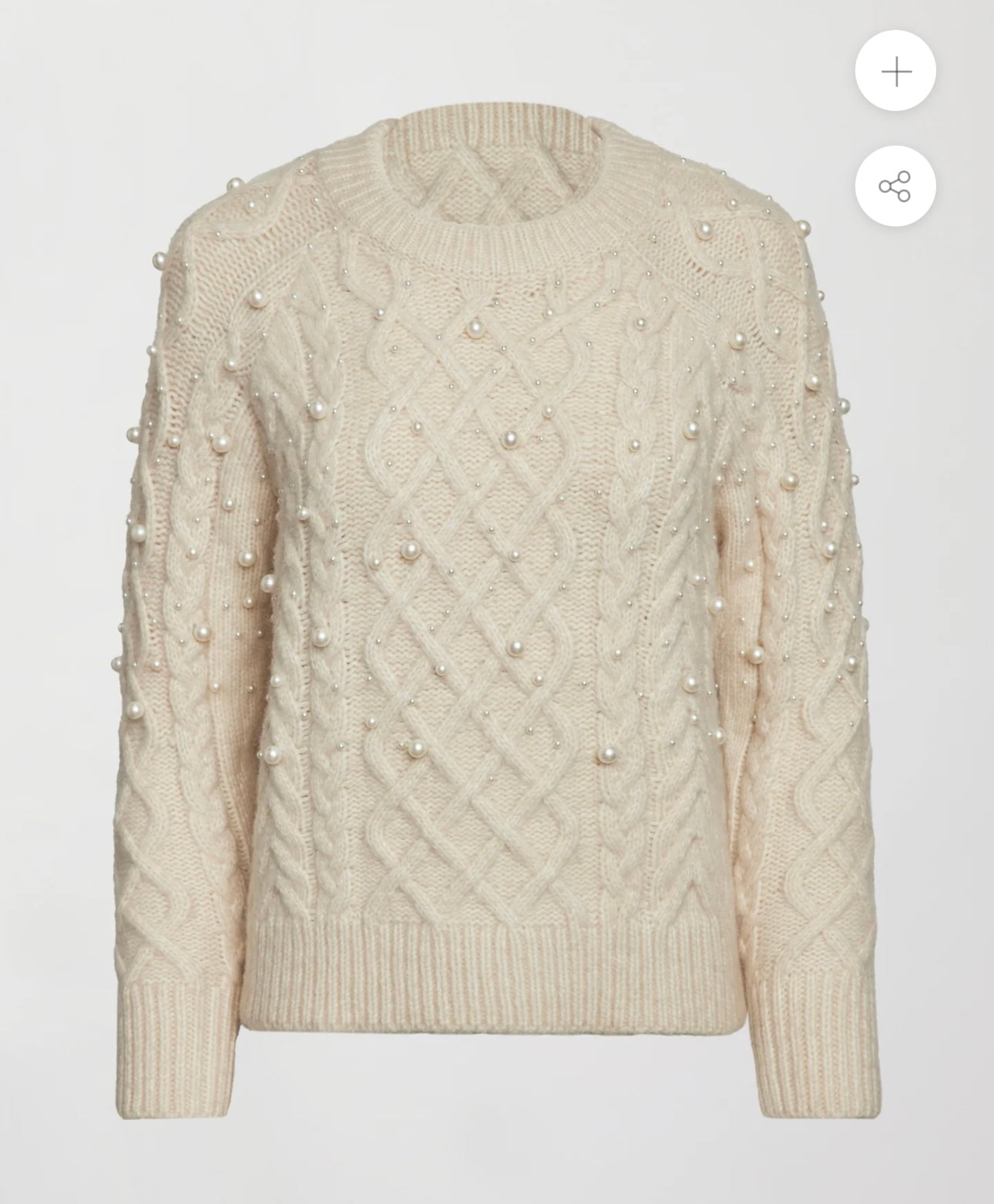 SETT - Pearl Embellished Sweater