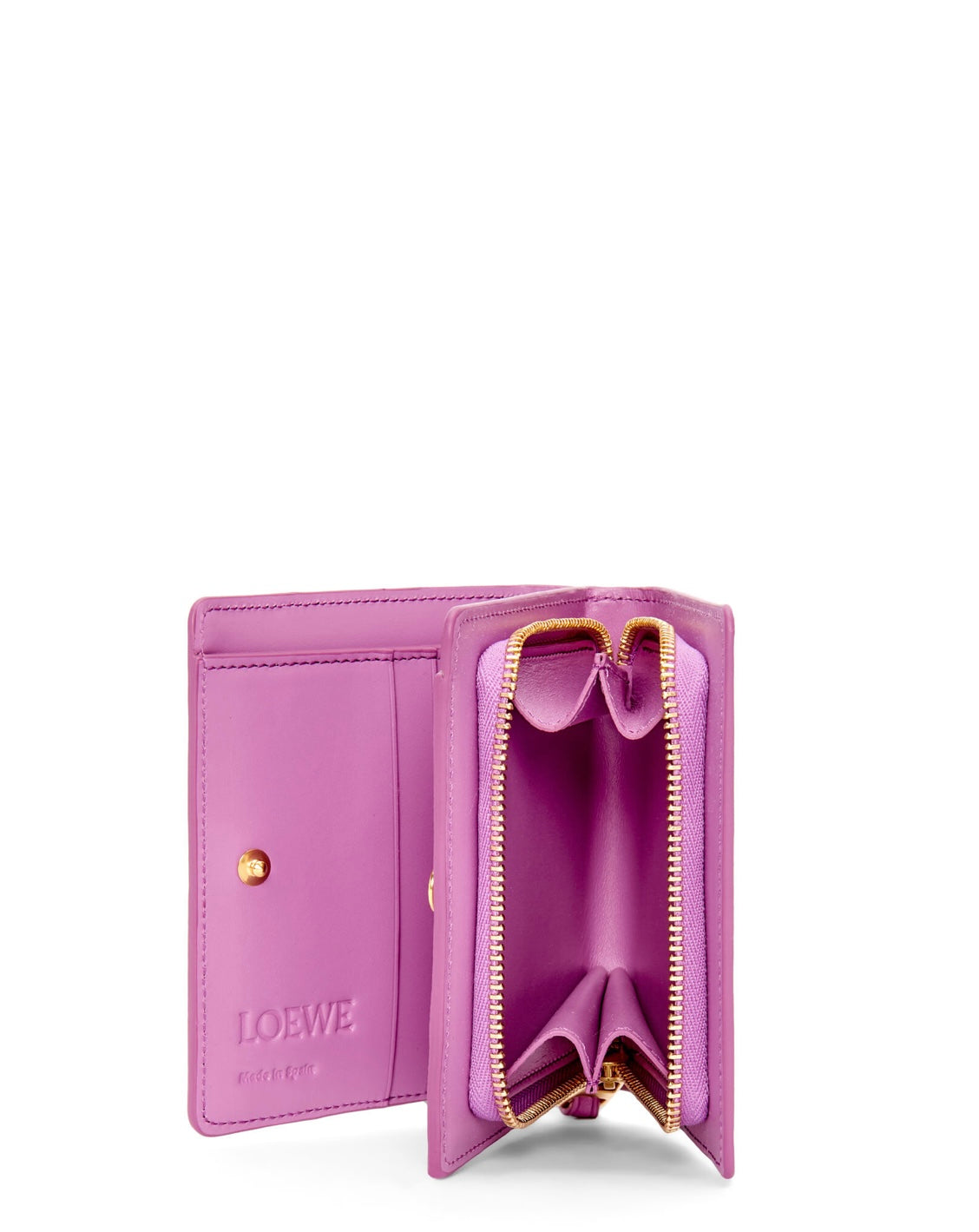 LOEWE - Puzzle Compact Zip Wallet in Classic Calfskin