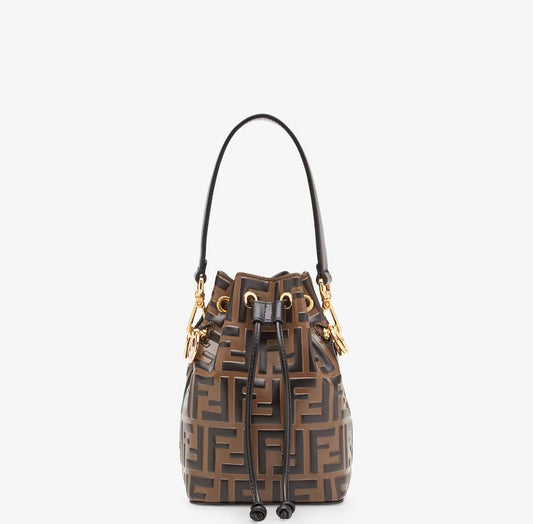 Fendi - Mon Tresor
Brown leather mini bag