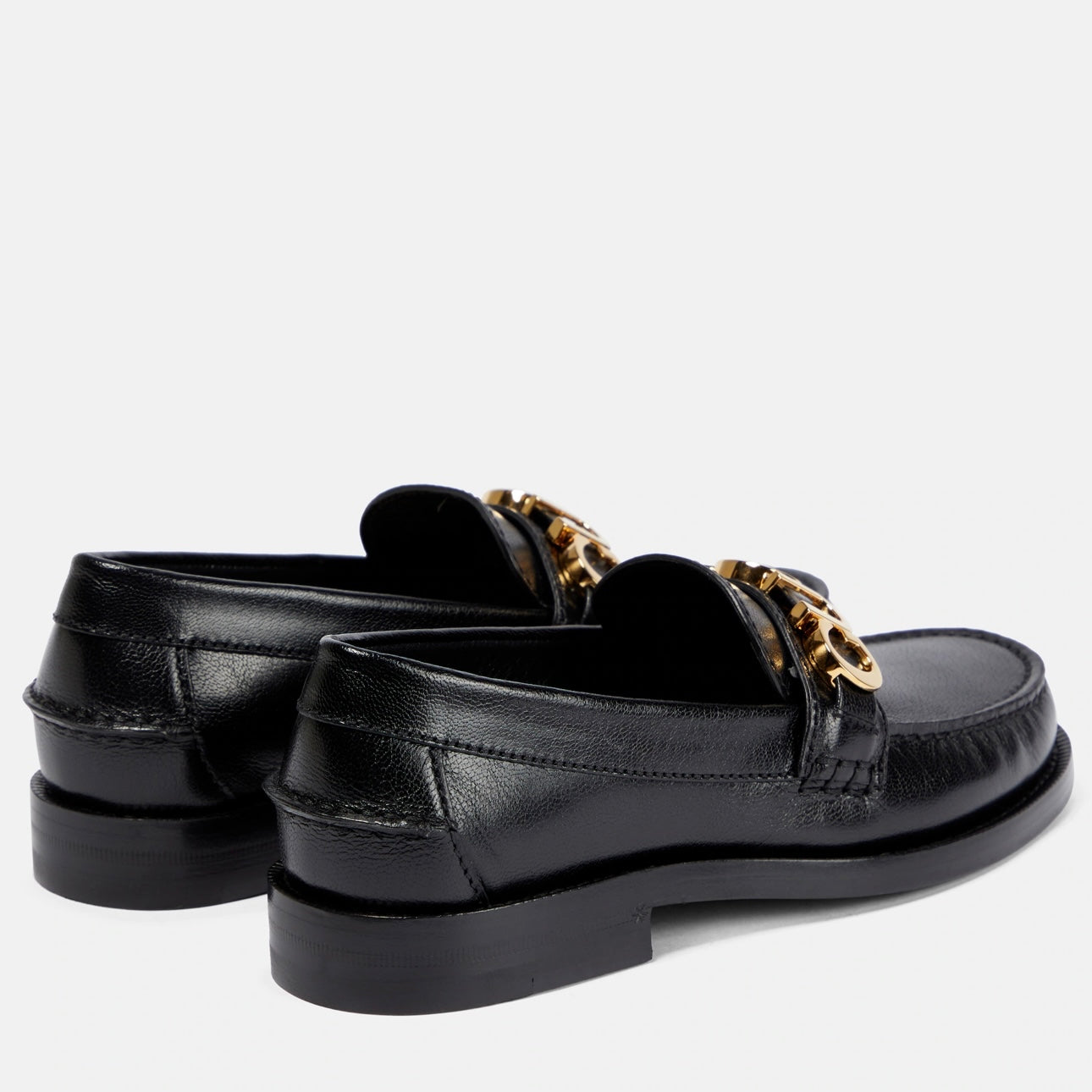 GUCCI
Logo leather loafers