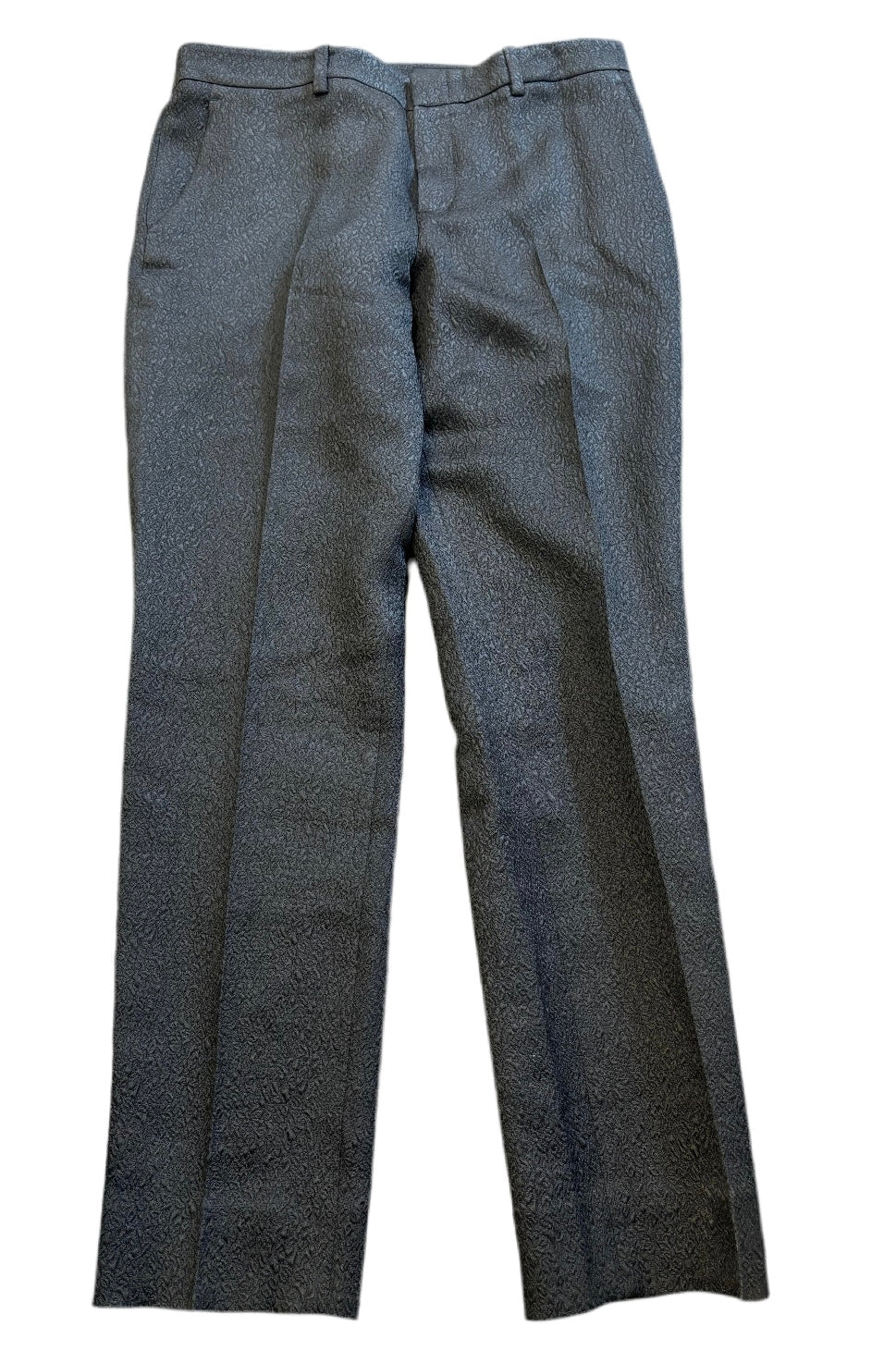 GUCCI black textured trousers