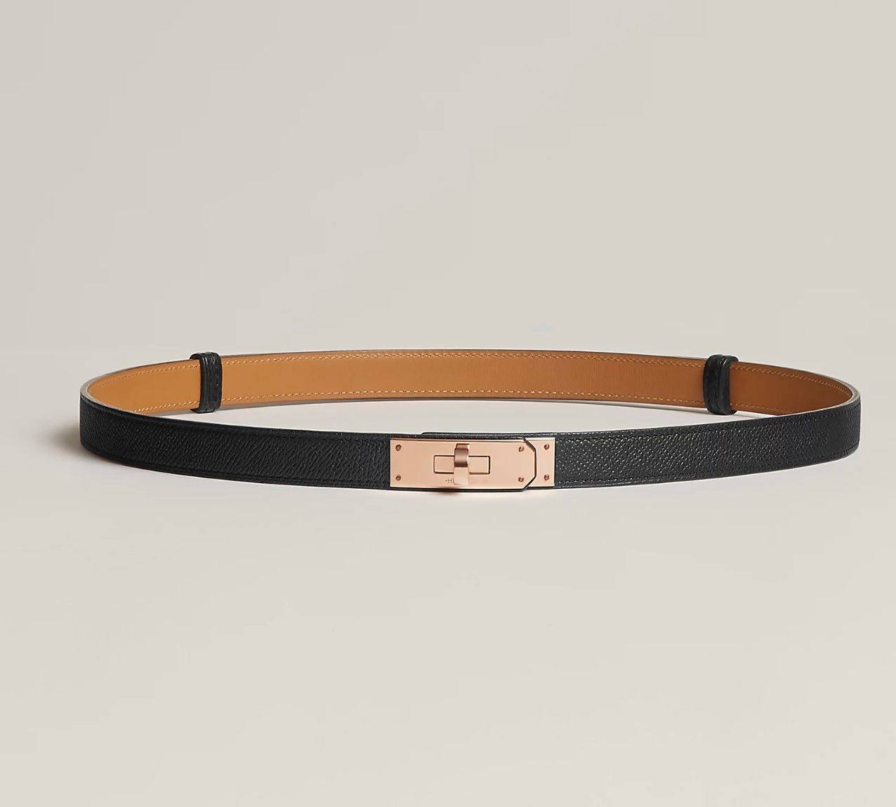 HERMES - Kelly 18 Belt in Black