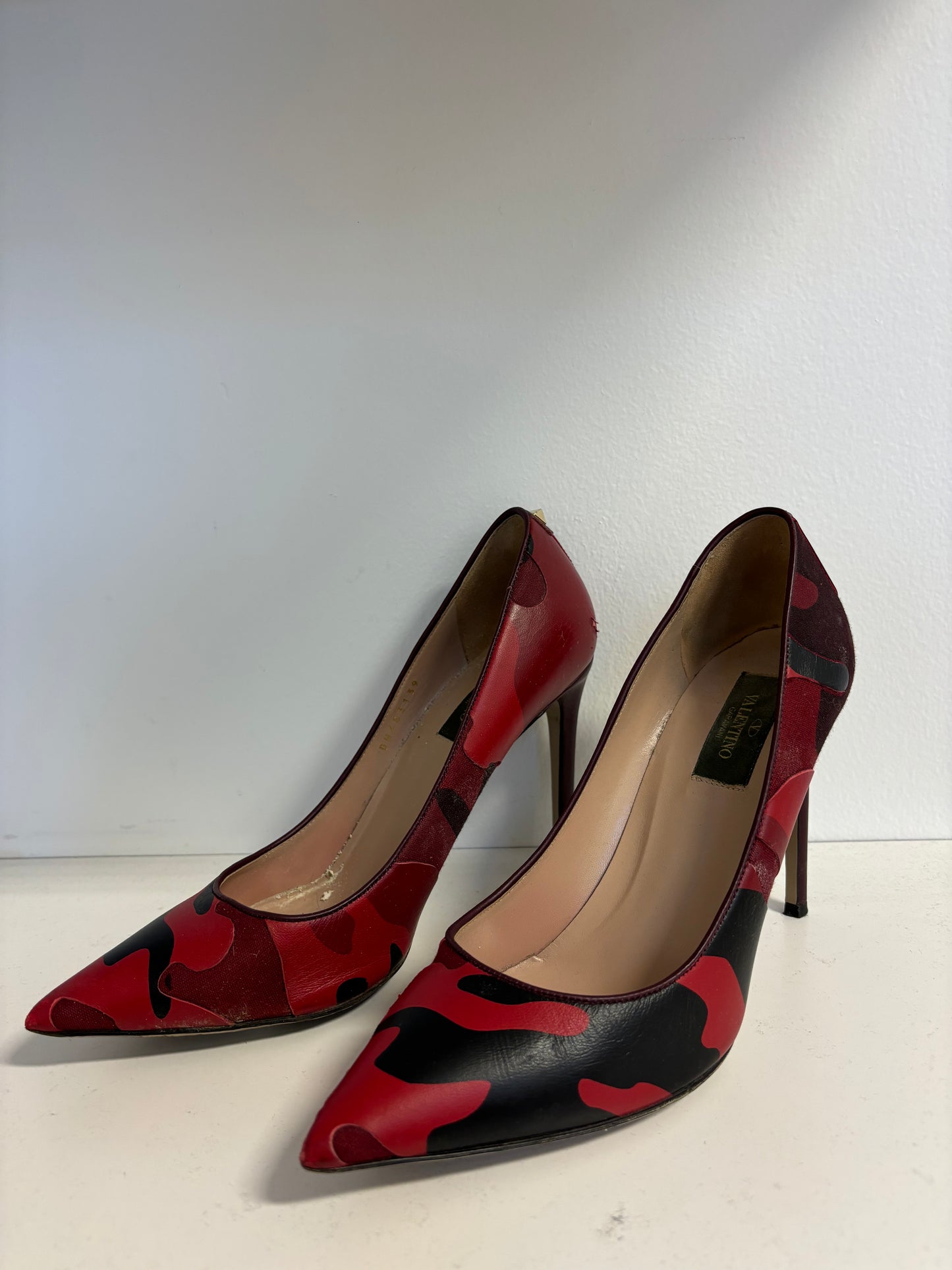 Valentino Red Camo Pumps