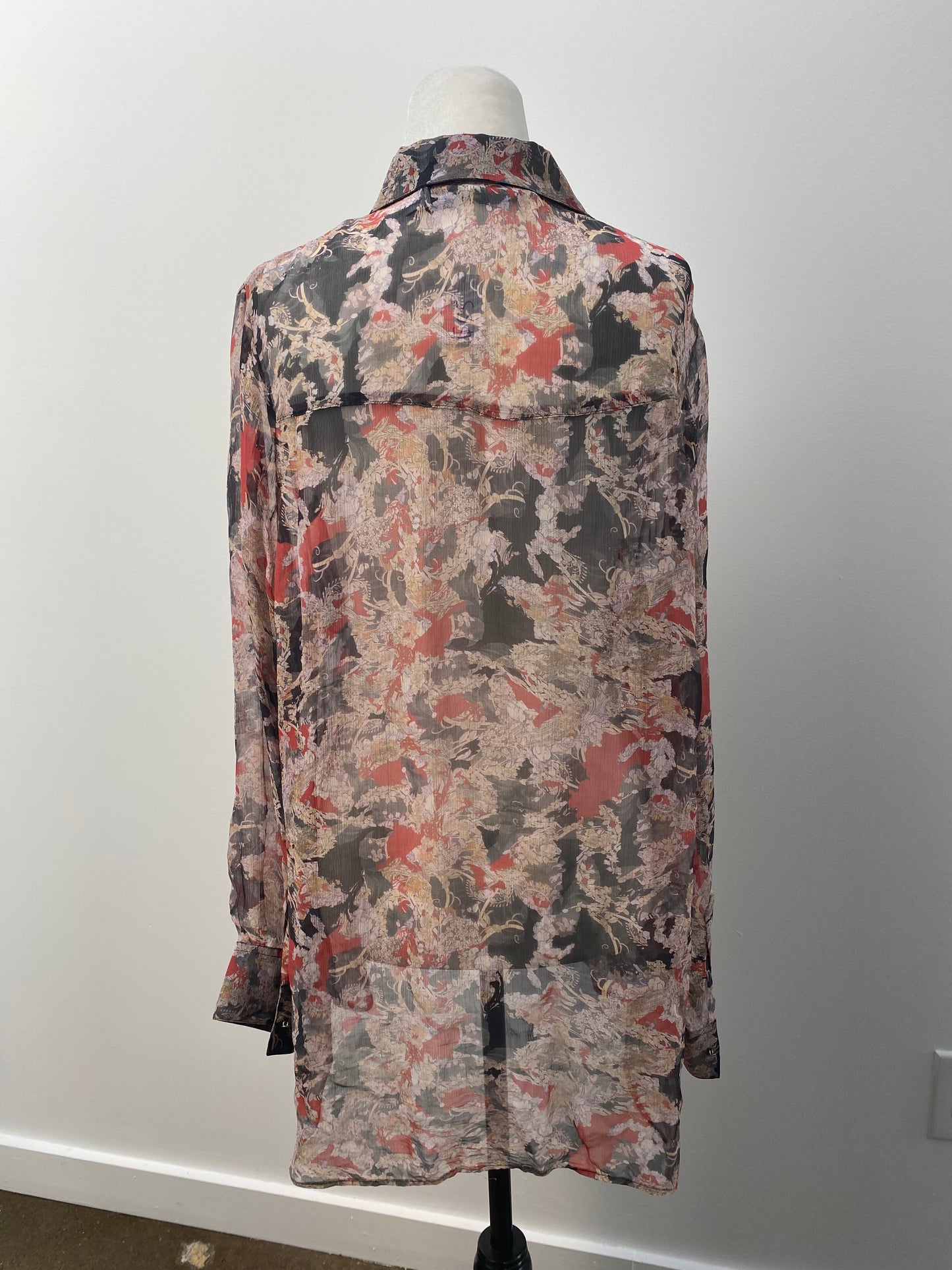 IRO Sheer Print Blouse