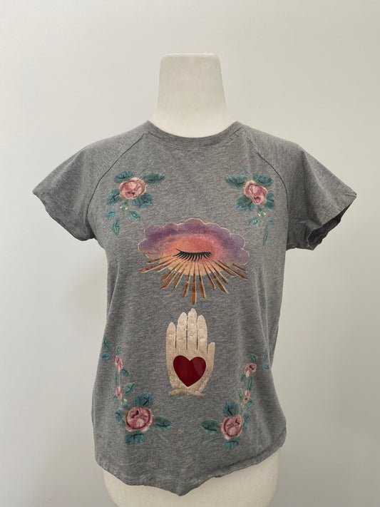 Red Valentino Heart Tshirt