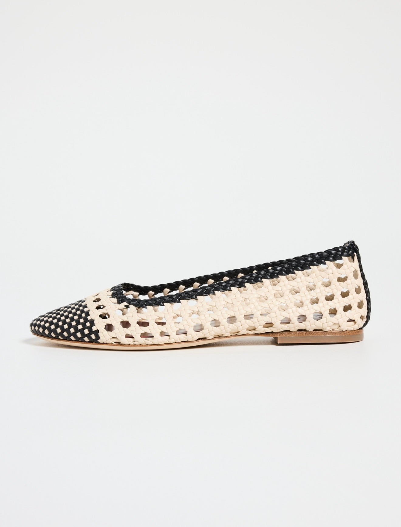 Staud - Nell Crochet Ballet Flats