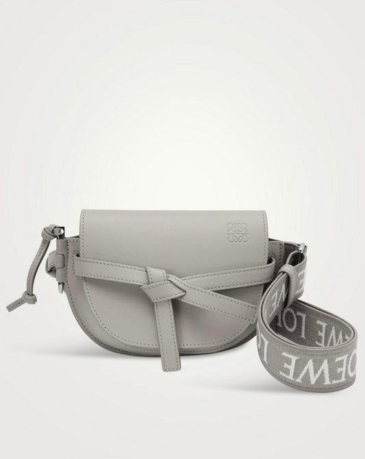 LOEWE- Mini Gate Dual Leather Crossbody Bag