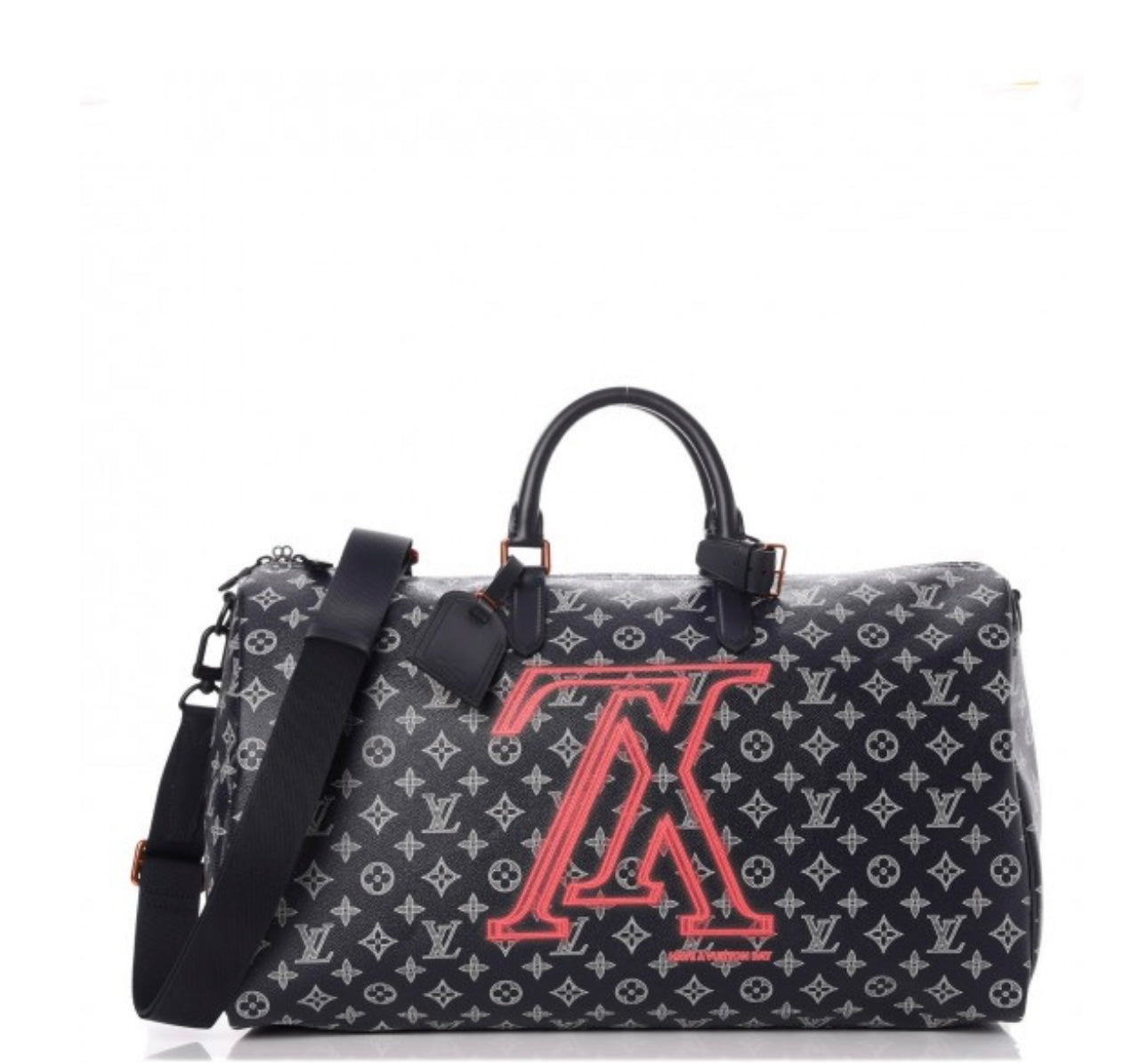 LOUIS VUITTON
Monogram Upside Down Keepall Bandouliere 50 Ink