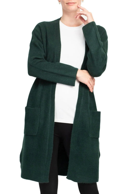 Velvet Heart - Oversized Cardigan with Pockets