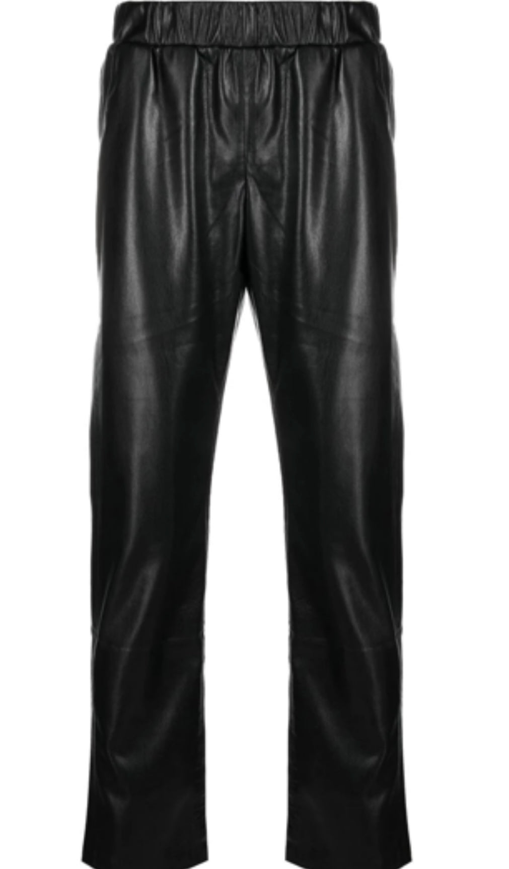 Anine Bing - Colton Faux Leather Track Pants