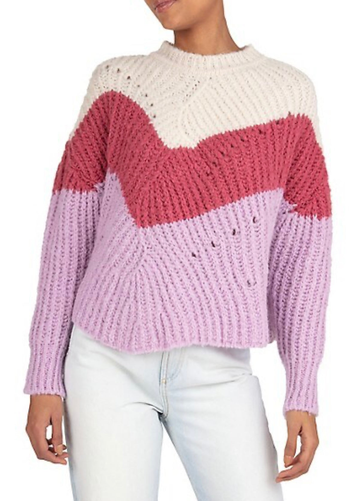 BA&SH - 
Balmy Color-Block Sweater