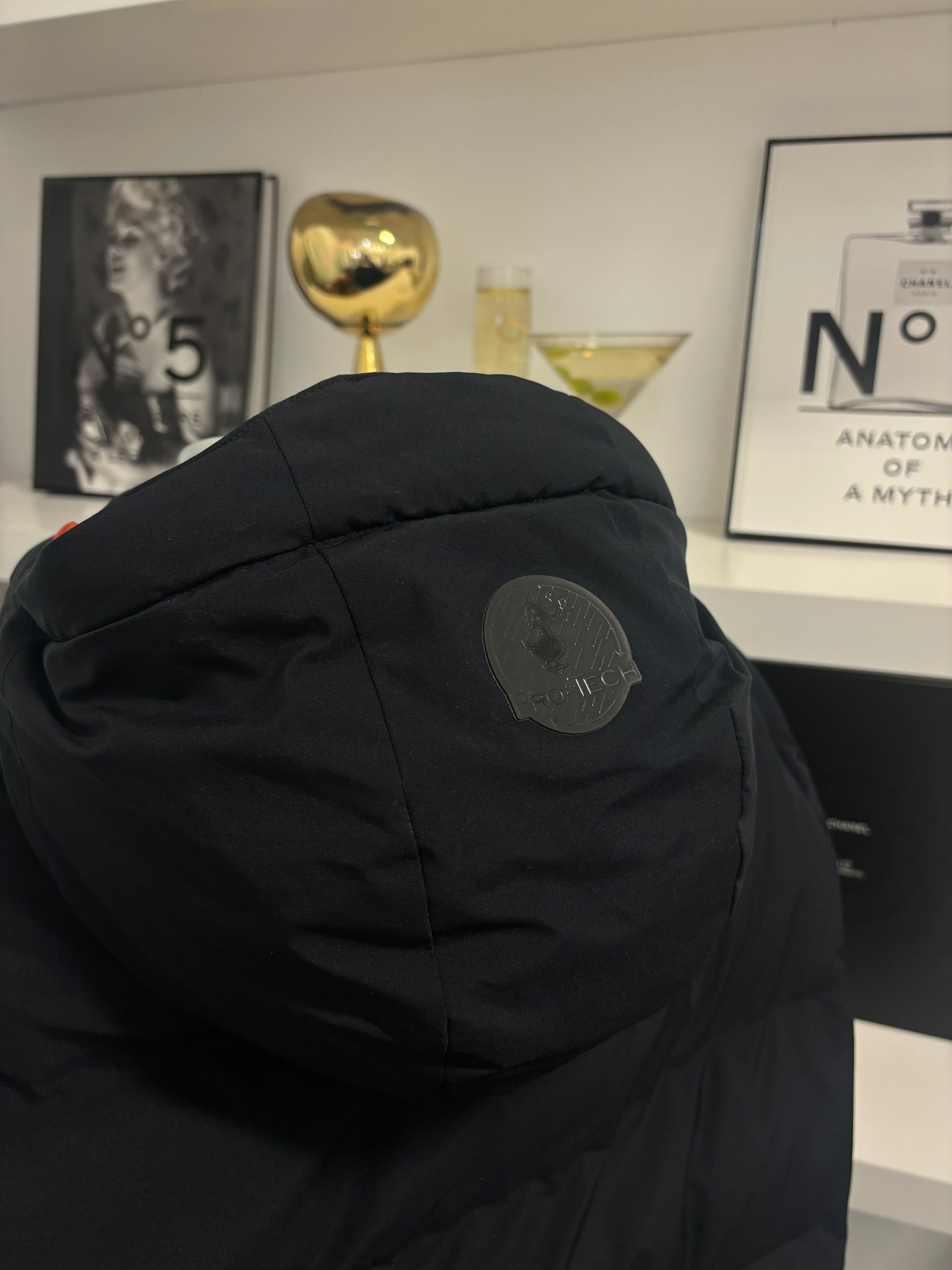 Save The Duck Black Hooded Puffer Jacket