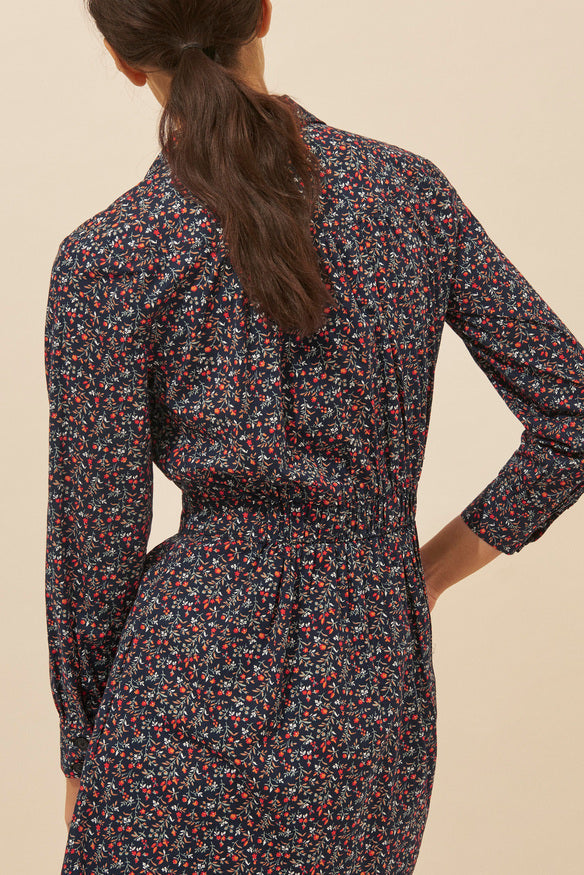 BA&SH Floral Button Up Dress