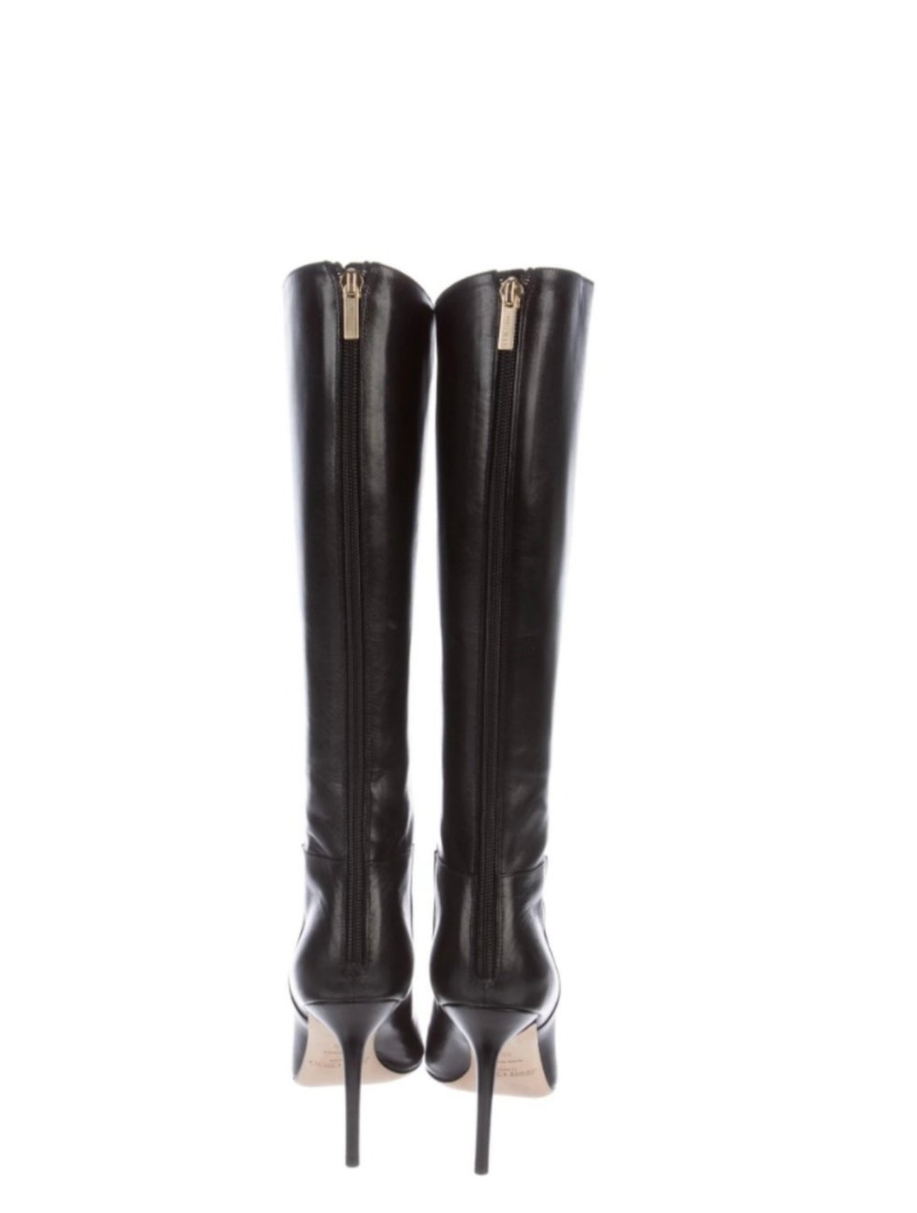 JIMMY CHOO brown knee-high boots