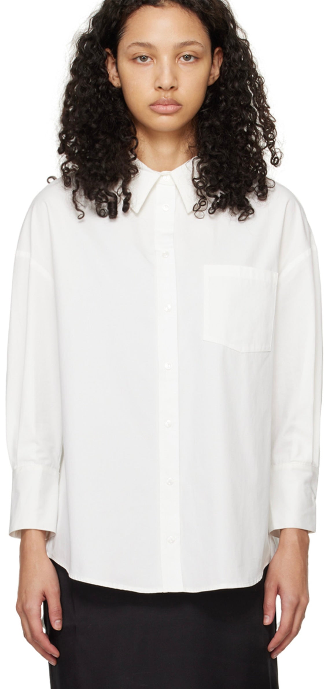 ANINE BING
Mika long-sleeve shirt