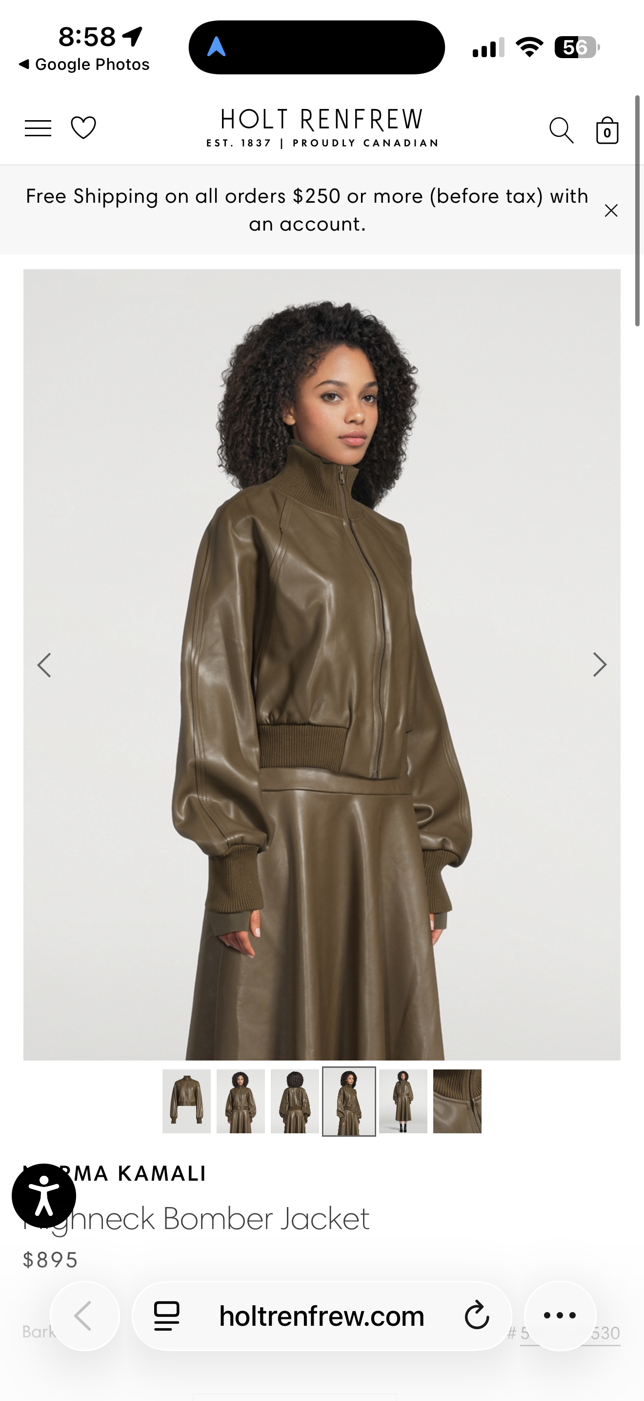 NORMA KAMALI jacket and skirt set