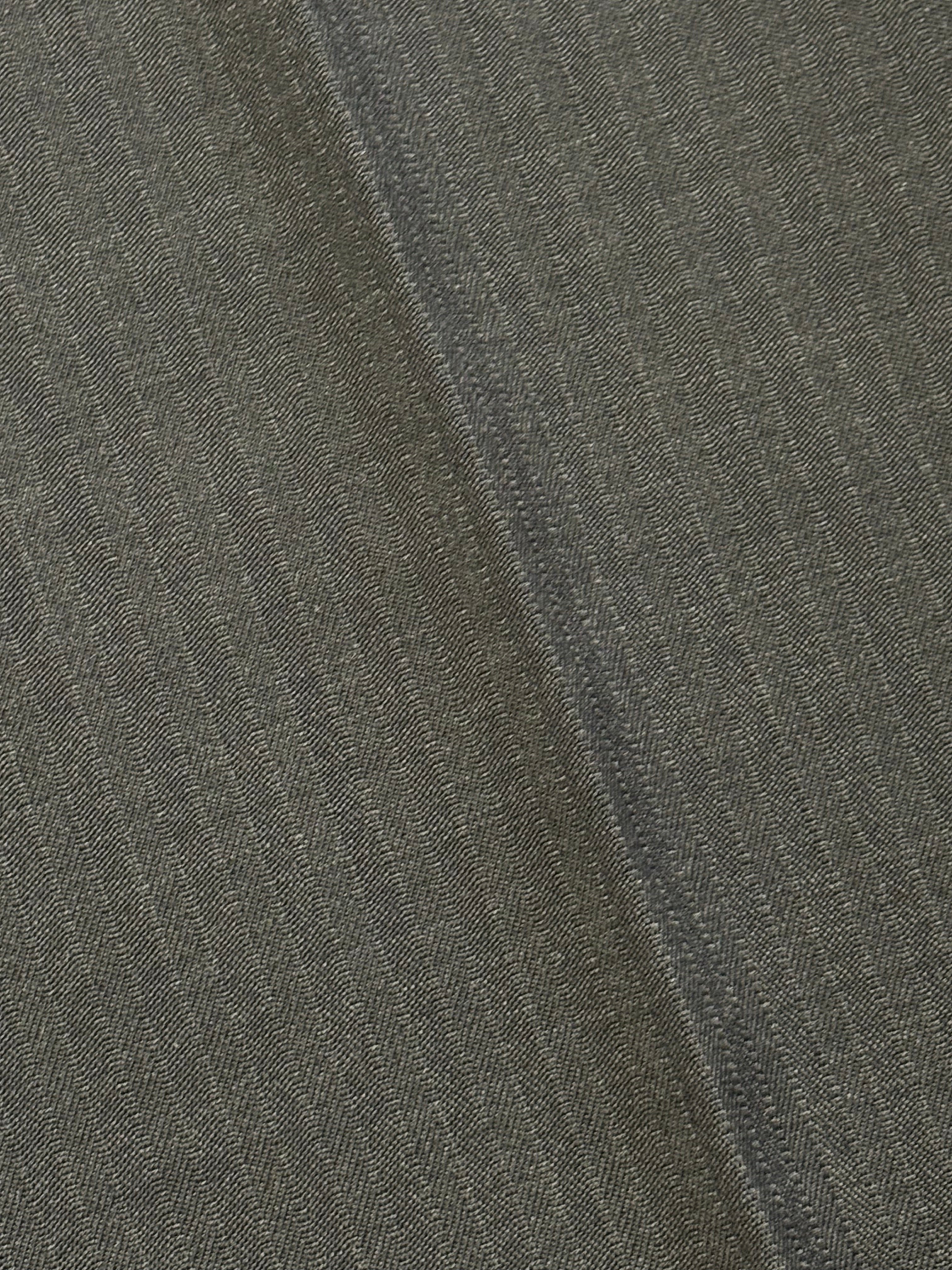 Prada Dark Grey Wool Pinstripe Trousers