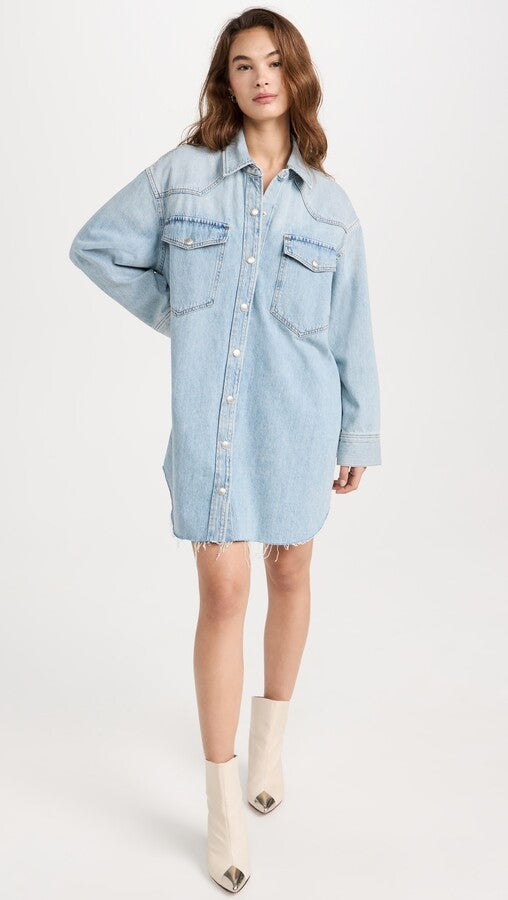 AGOLDE denim shirt