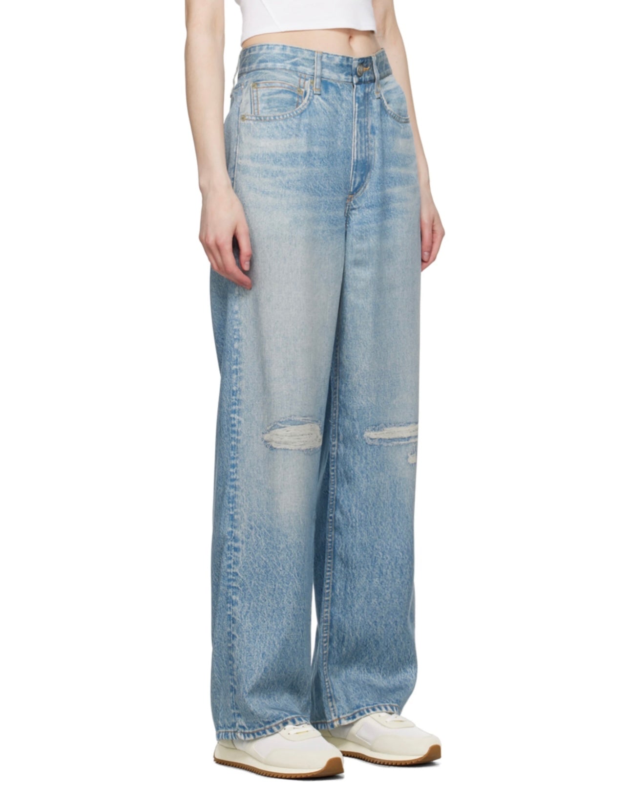 RAG & BONE
Blue Trompe L'oeil Jeans