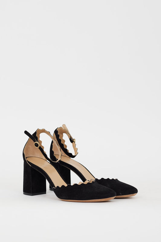 Chloe D’Orsay Suede Heel