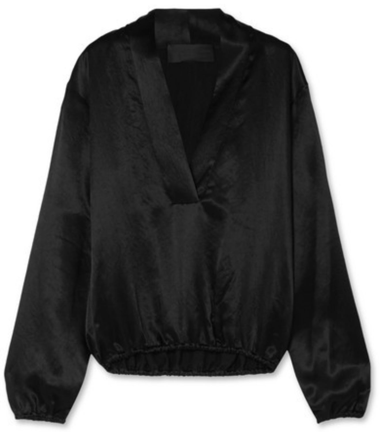 NILI LOTAN
Kensington Satin Blouse In Black