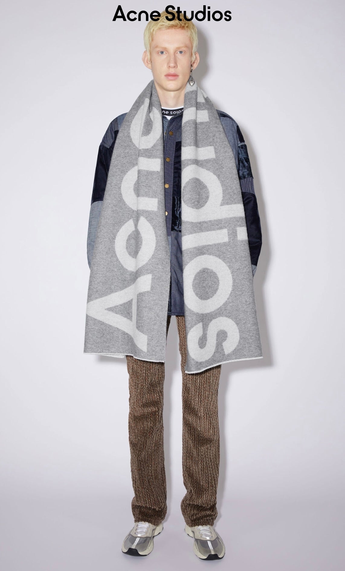 ACNE STUDIOS  - JACQUARD SCARF