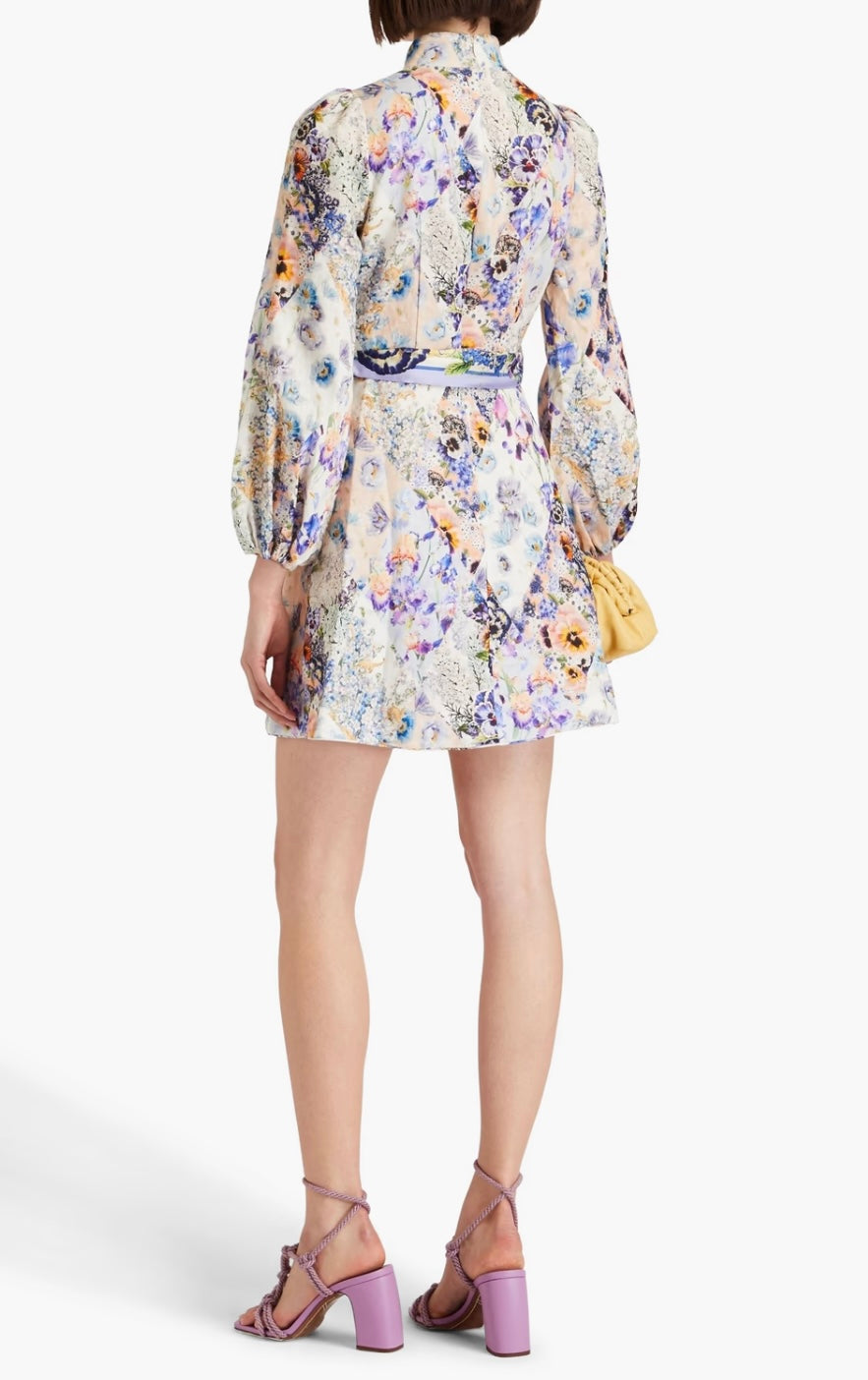 ZIMMERMANN
Floral-print linen mini dress