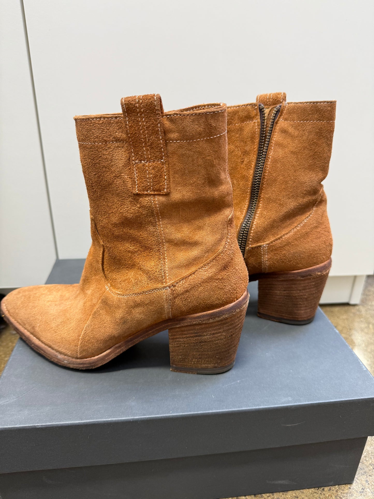 Fauzian Jeunesse - Tan Cowboy Boot