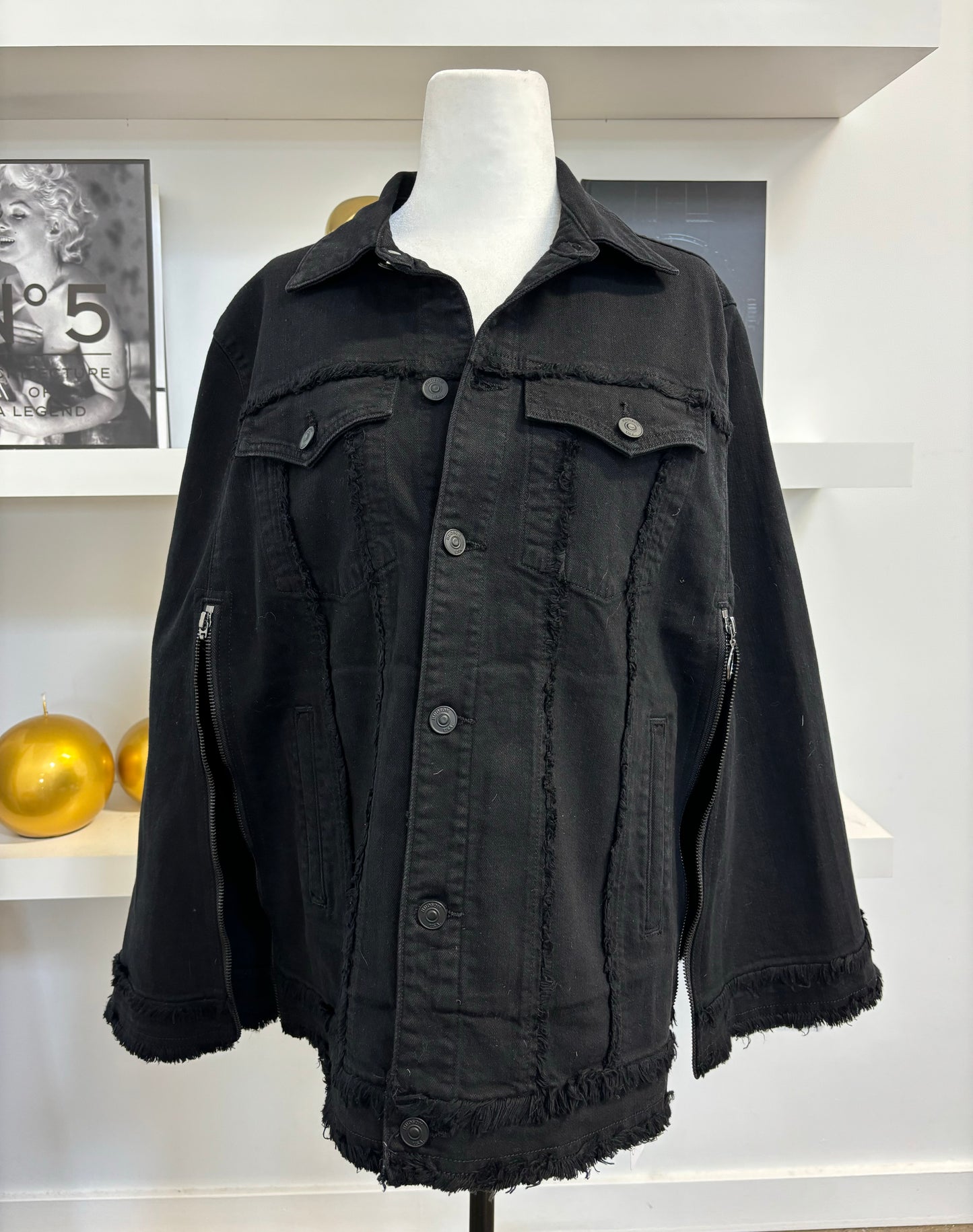 Hudson Denim Jacket Cape