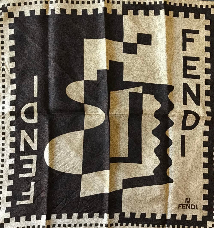 FENDI pocket square scarf