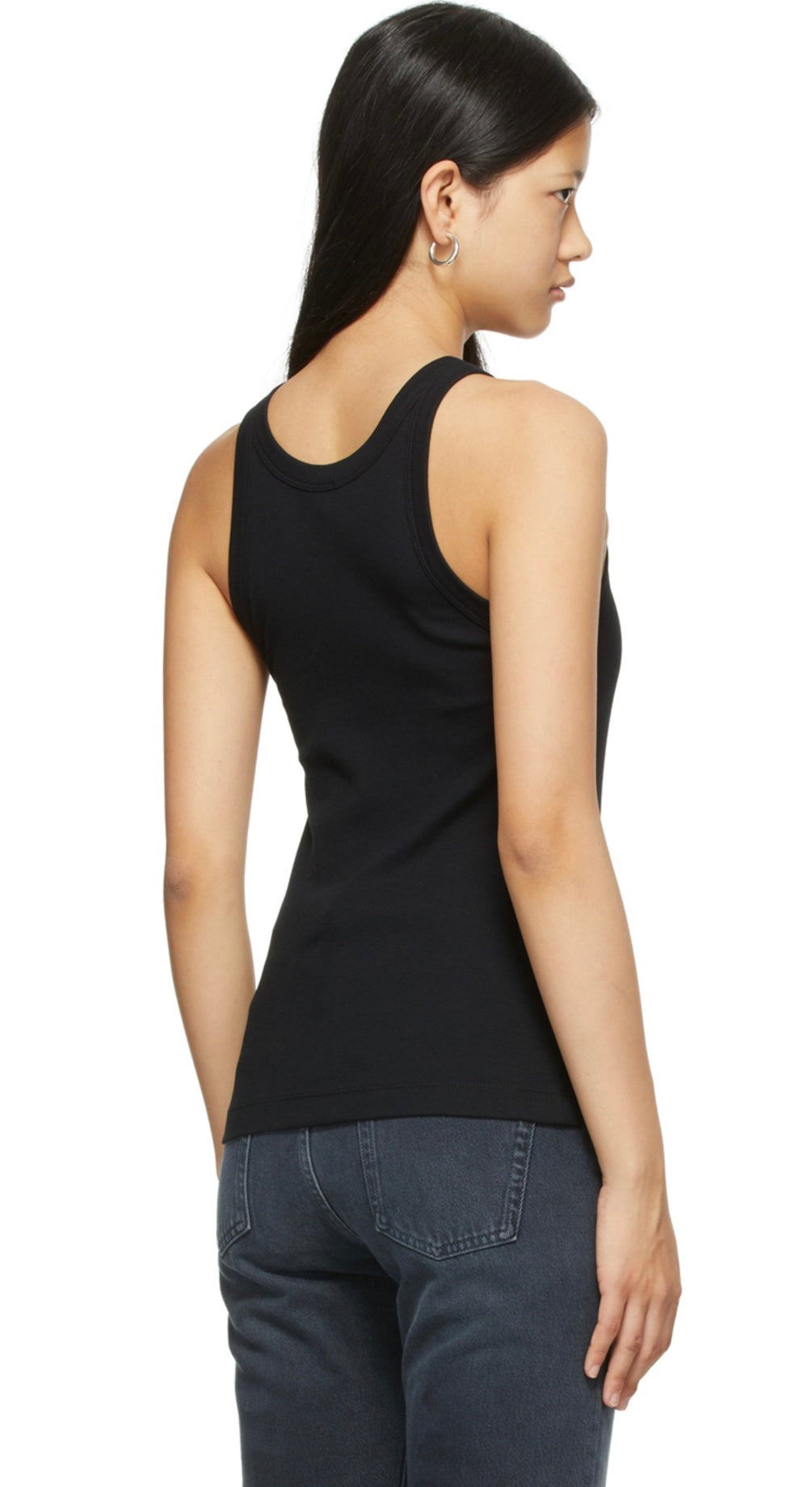 Toteme - Black Ribbed Tank