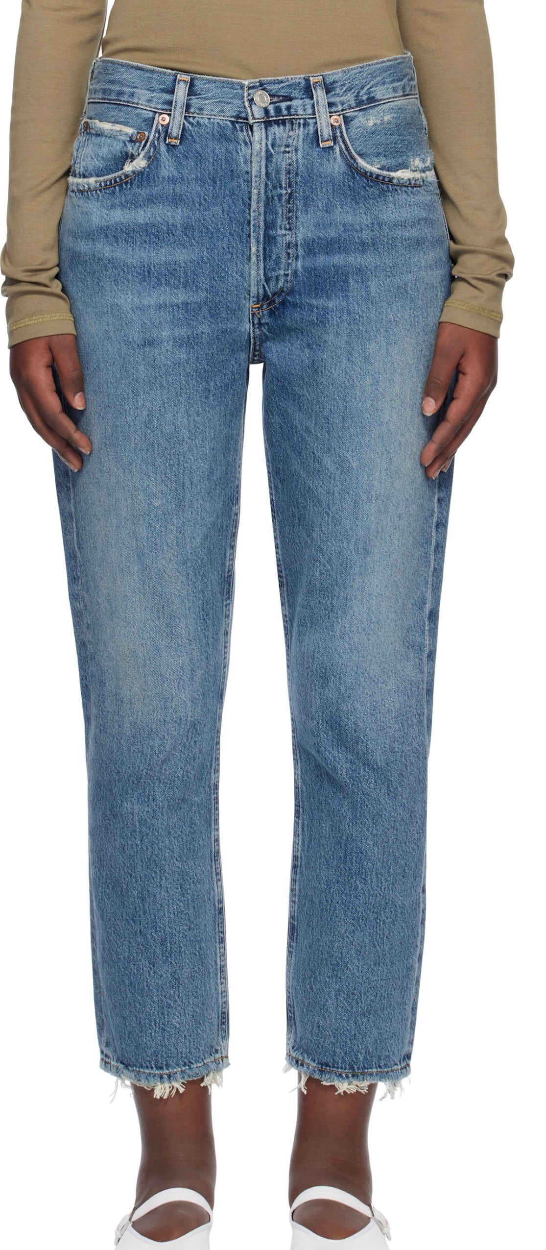 AGOLDE - Riley Crop Jeans