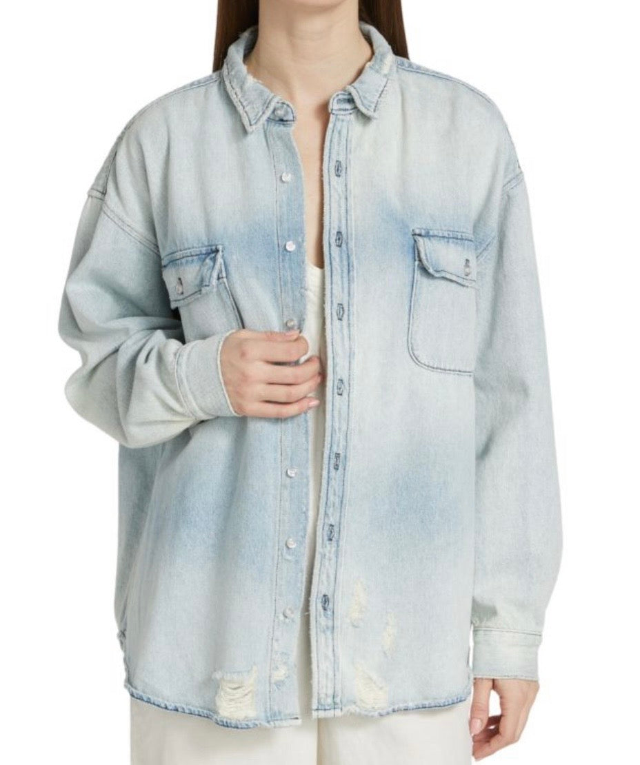 NSF
Busy Boyfriend Denim Shirt