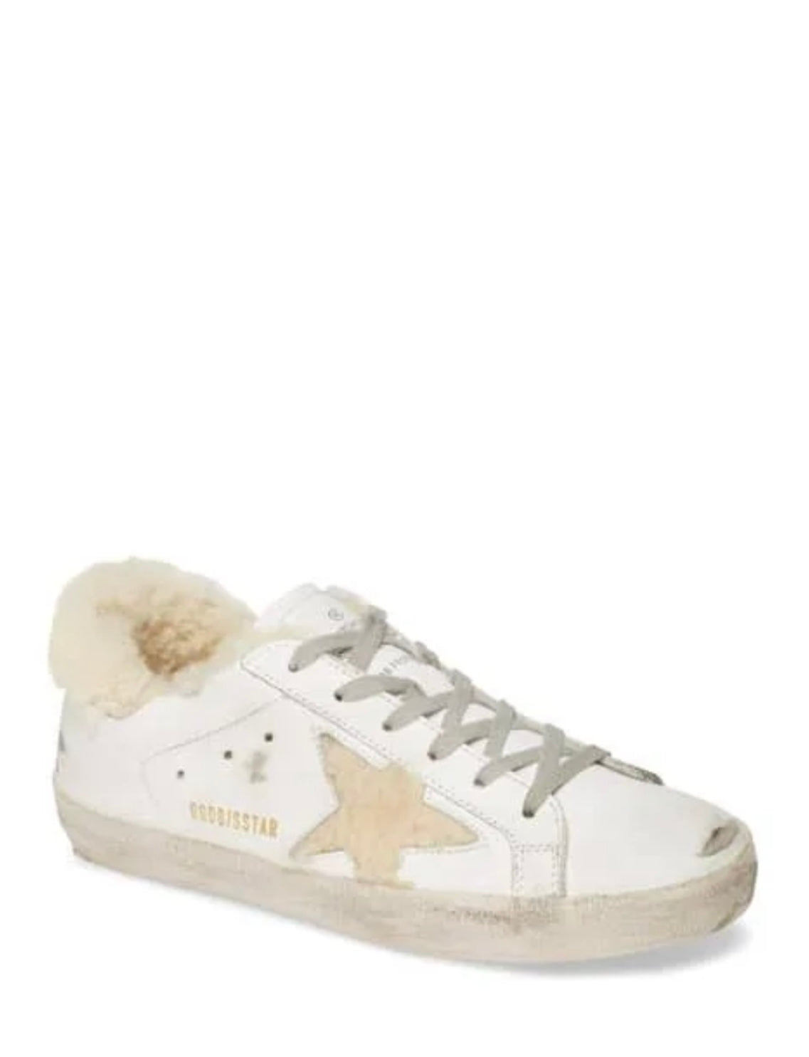 Golden Goose - Shearling Super Star Sneakers