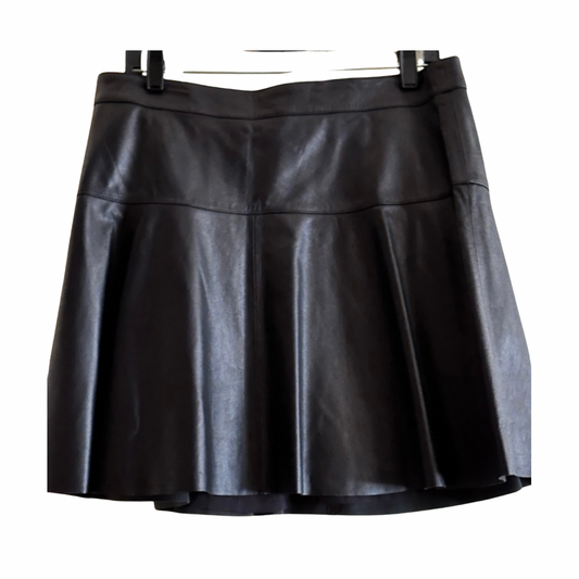 BANANA REPUBLIC leather skirt