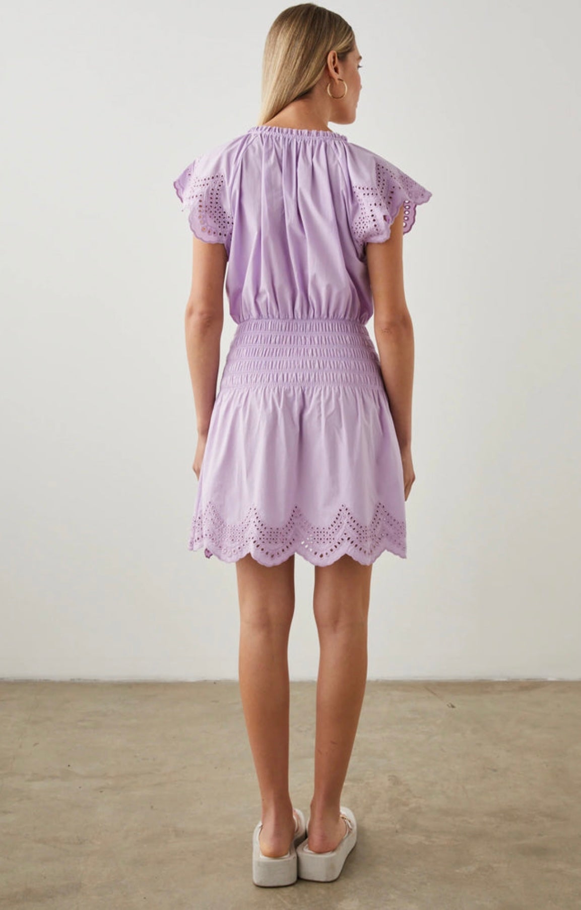 RAILS HARPER DRESS- ORCHID