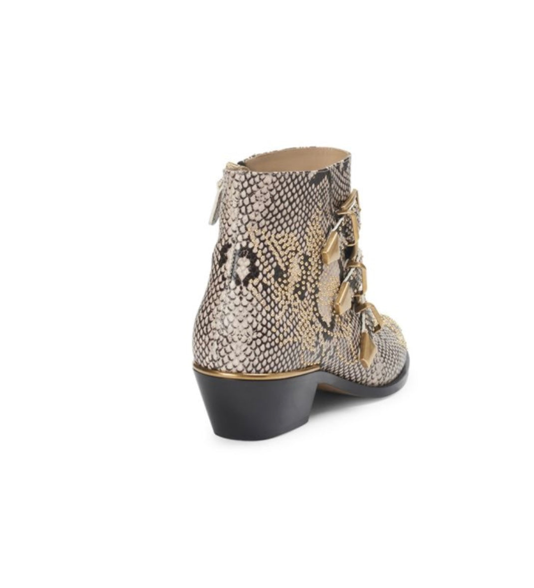 CHLOÉ
Susanna Python Leather Ankle Boots