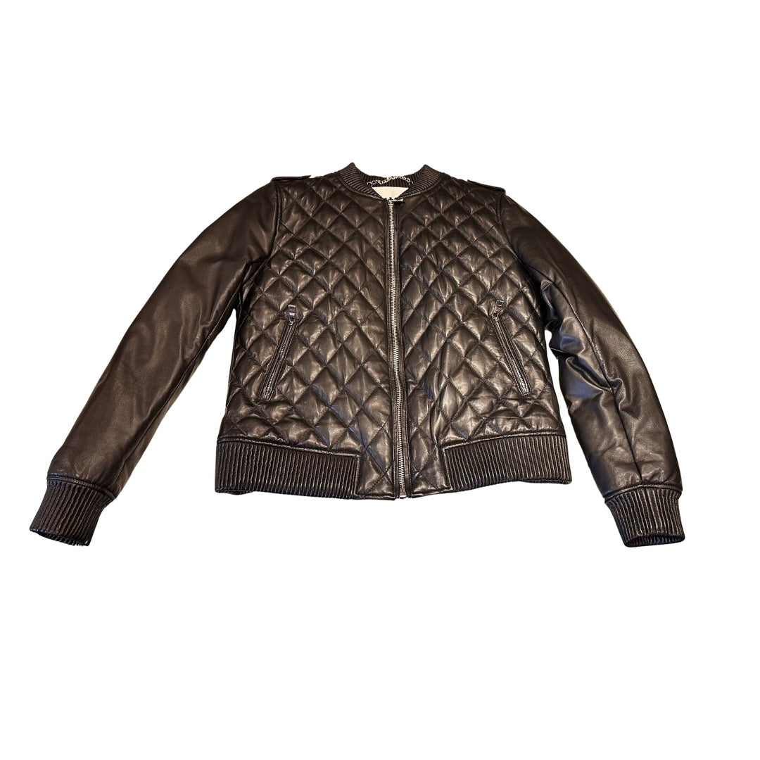 Doma - Quilted Leather Jacket